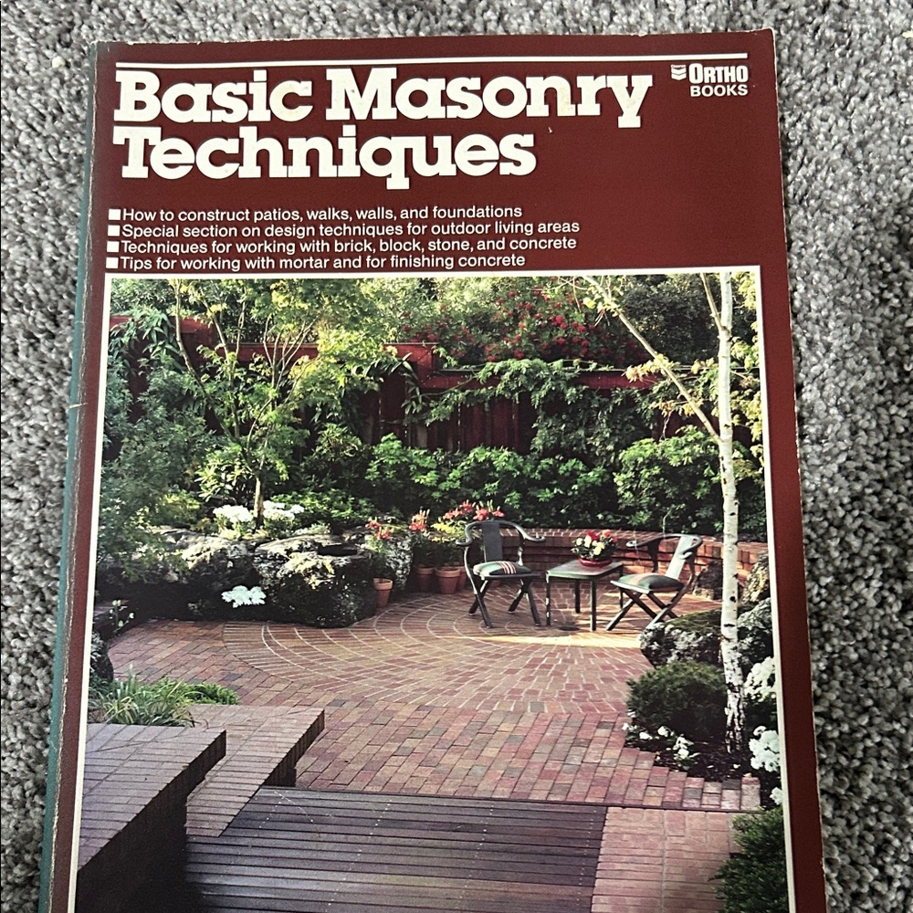 Basic Masonry Techniques Book